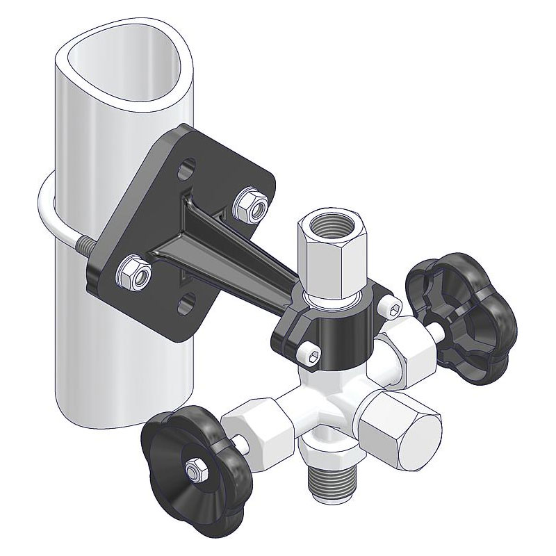 Manometerventile DIN 16272 Form B 4