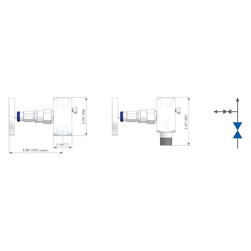Manometerventile mit Weichsitz Typ G 7