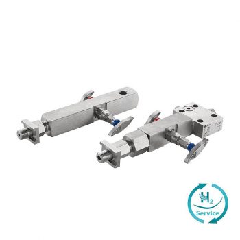 Ventilblöcke für Ultraschall Durchflussmesser Anwendungen Typ U2F U2T 1