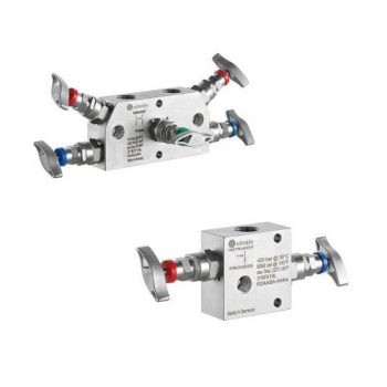 Ventilblöcke zum Einbau in die Wirkdruckleitung