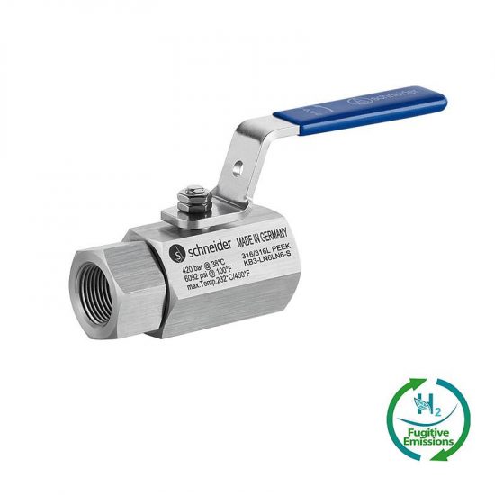 Hochdruck-Kugelhähne Typ KB & KC