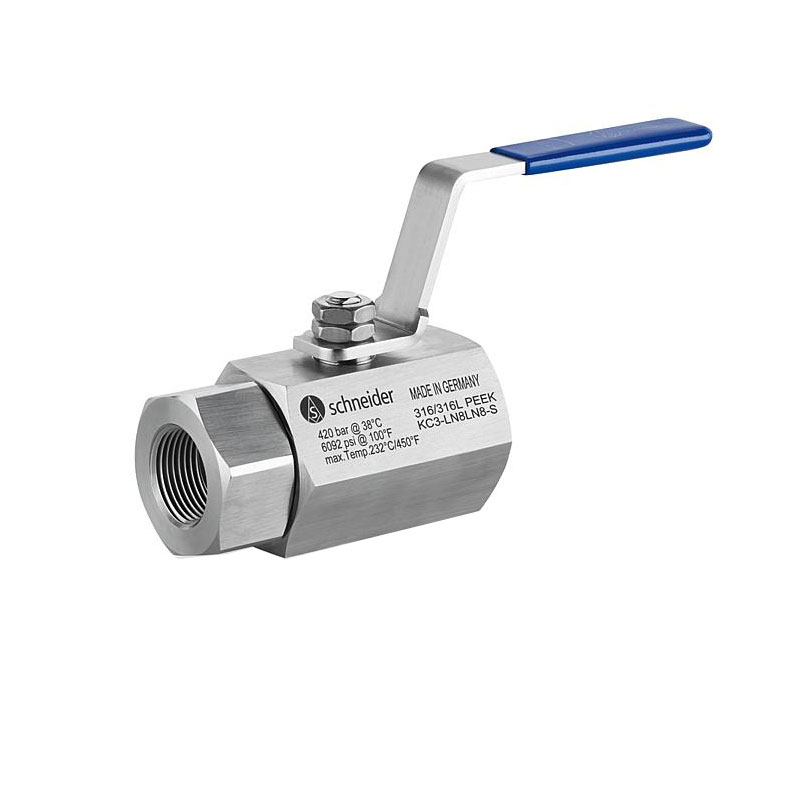 Hochdruck Kugelhähne Typ KB & KC 2