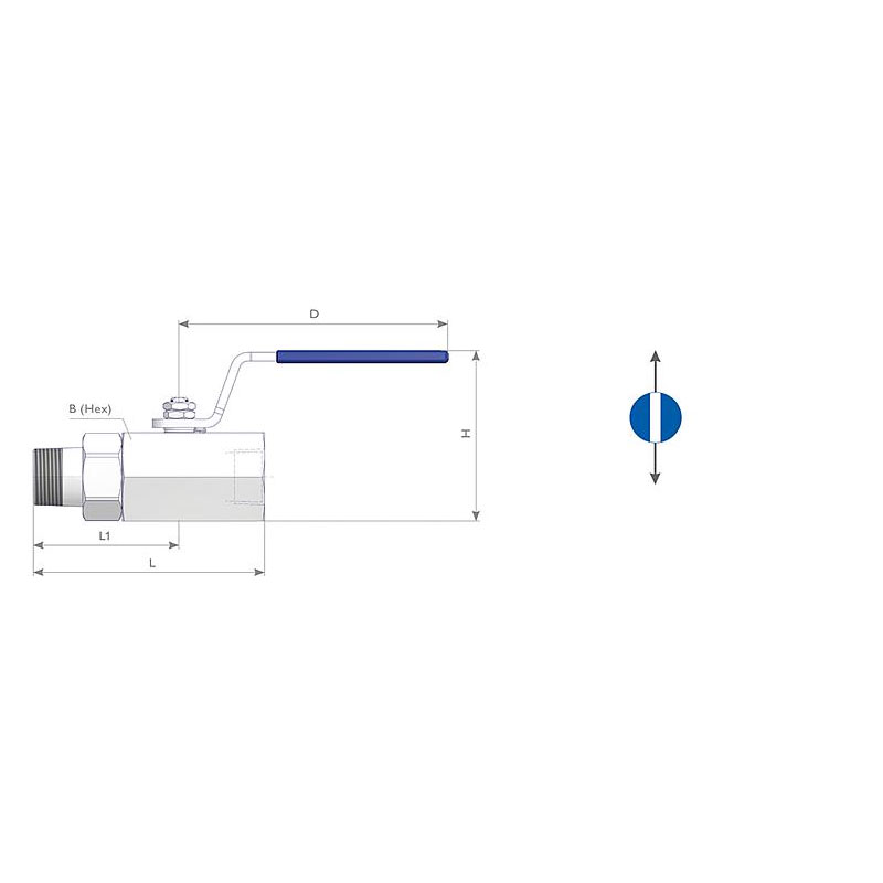 Hochdruck Kugelhähne Typ KB & KC 7