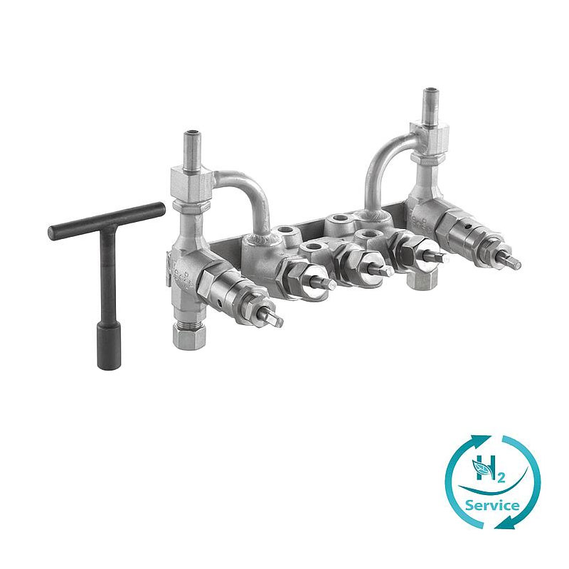 Ventilblock Kombinationen ohne Prüfanschluss 1