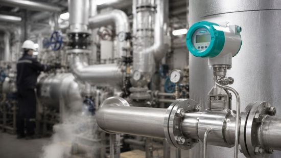 Coriolis Vortex, der SITRANS FX300 als Vortex Wirbeldurchflussmessgerät
