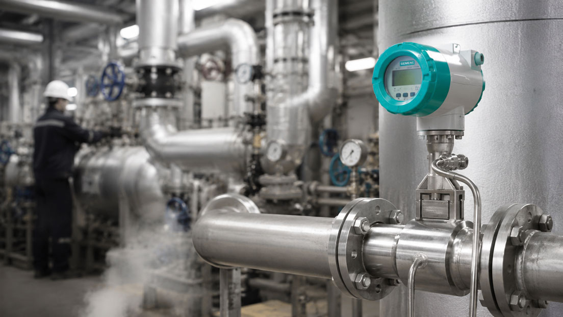 Coriolis Vortex, der SITRANS FX300 als Vortex Wirbeldurchflussmessgerät