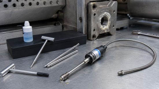 Dynisco PT462 Massedrucksensor und Dynisco Druckaufnehmer Montagebohrung Reinigungswerkzeugsatz