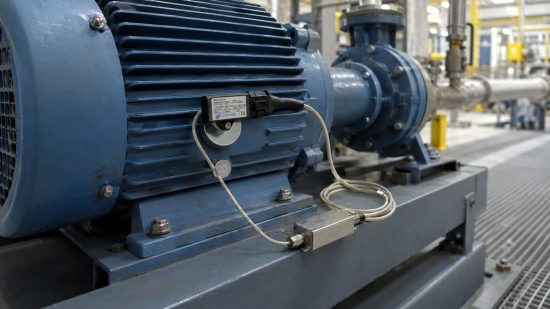 HySense VB110 Vibrationssensor zur Früherkennung von Unwucht und Lagerfehlern an Pumpe und Motor
