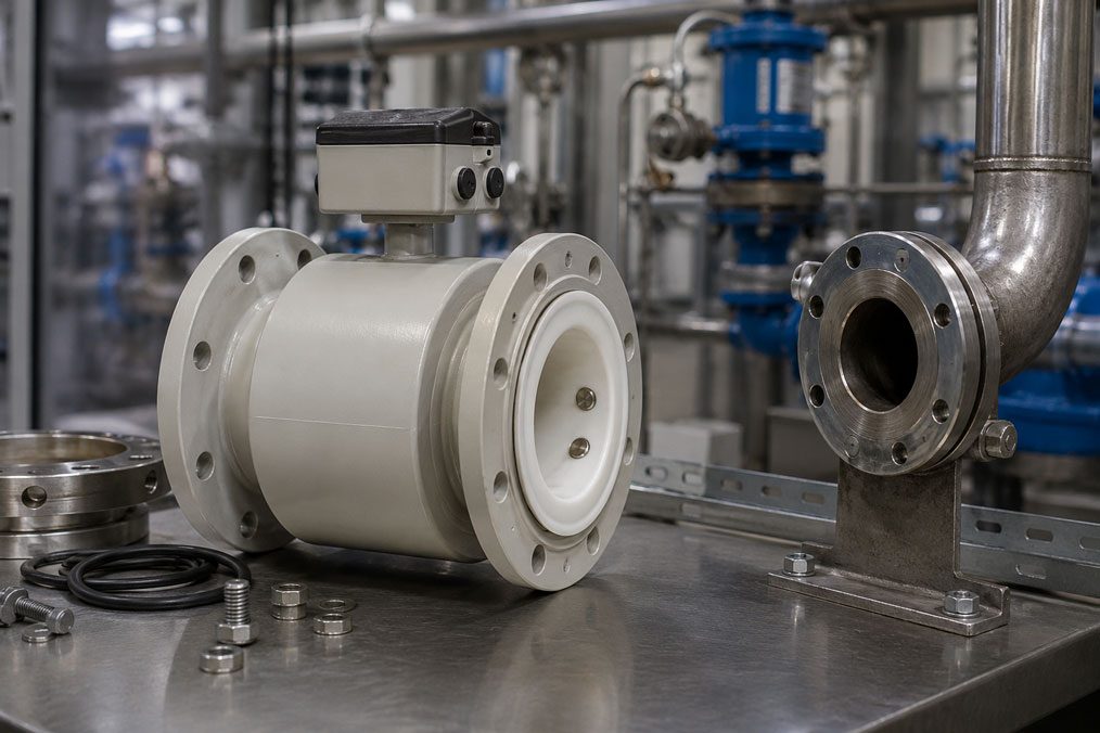MID Werkstoffe richtig auswählen – Liner und Elektroden am SITRANS FM MAG 3100 bewerten