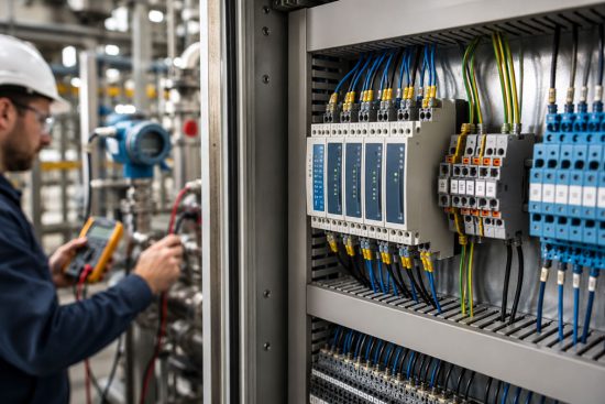 Messumformer, Trennverstärker, Temperatur DIN Schienen Transmitter, Prozesskalibratoren