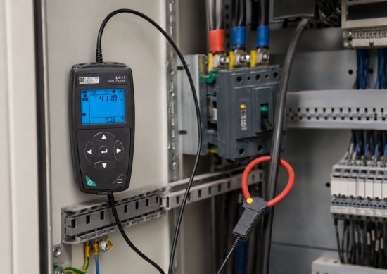 Strom Lastprofile mit dem Chauvin Arnoux LOGGER L411 im Schaltschrank aufzeichnen