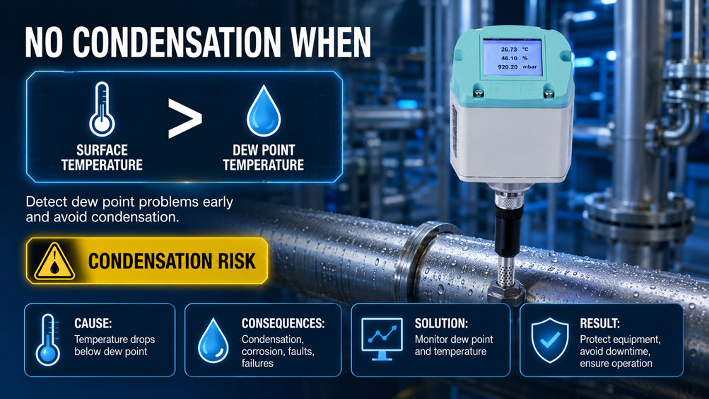 kondensation industrie feuchtesensor en