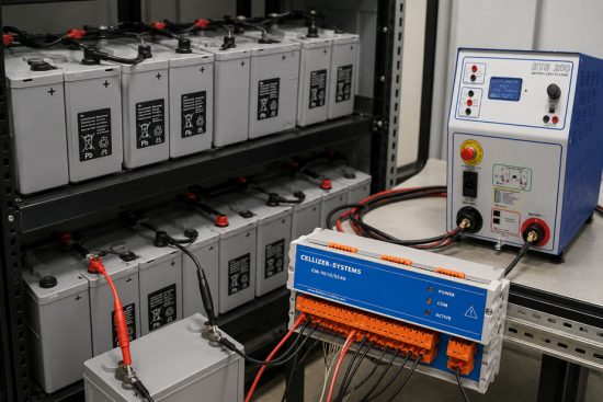 Batterie Innenwiderstand messen und schwache Zellen im Batteriestrang erkennen
