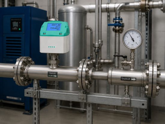 Druckluftverbrauch richtig messen – Nm³ h und m³ h unterscheiden