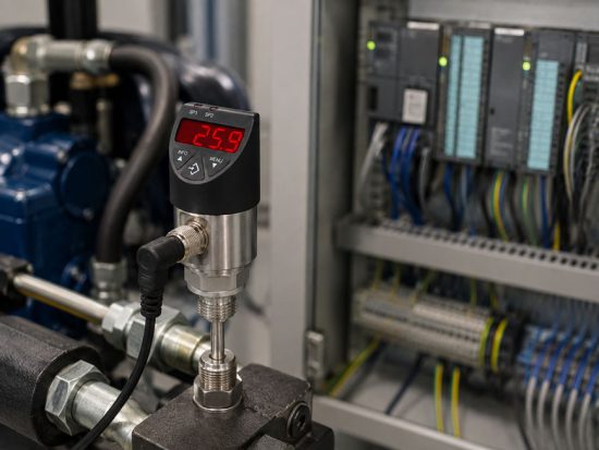 Elektronischer Temperaturschalter an SPS – PNP Ausgang und Schaltlogik