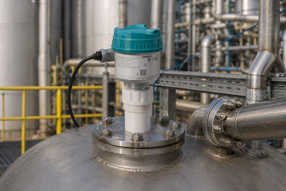 Füllstandsmessung im liegenden Zylindertank mit Siemens SITRANS Probe LU240
