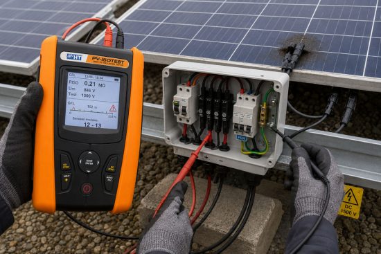 PV Isolationsfehler mit PV ISOTEST sicher lokalisieren