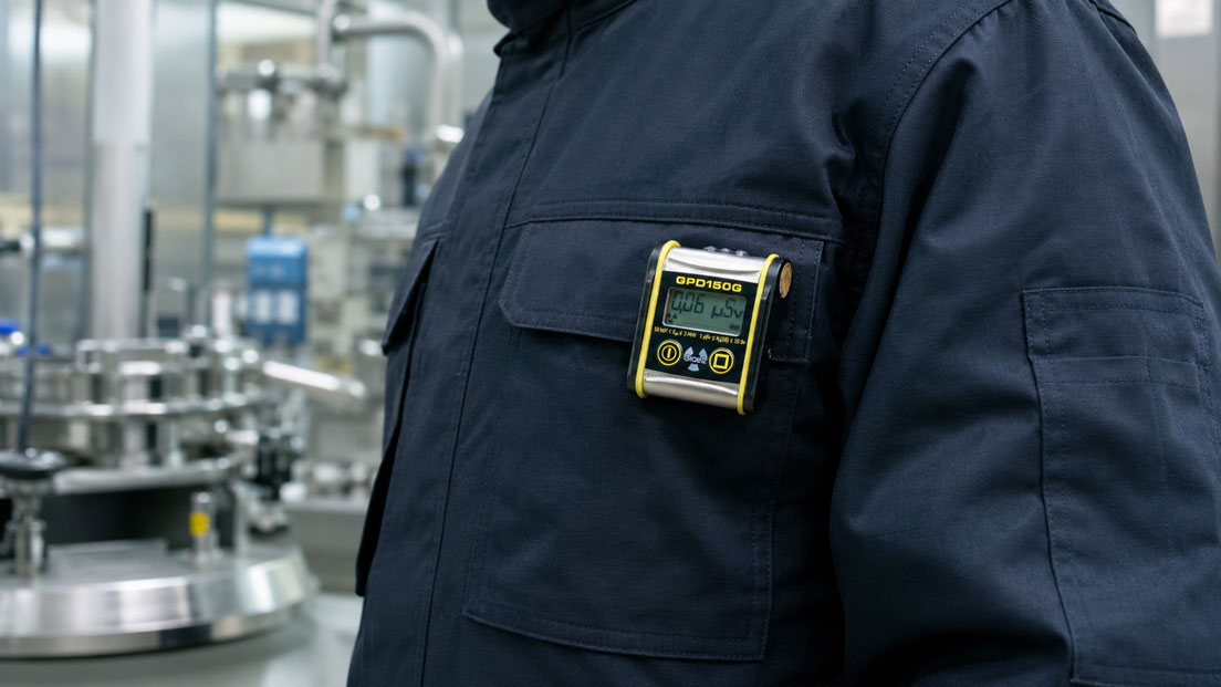 Personendosimeter richtig einstellen Dosis und Dosisleistungsalarm im industriellen Strahlenschutz
