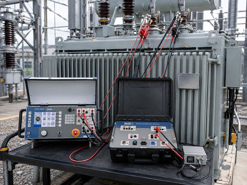 Transformator Wicklungswiderstand messen – Vierleitertechnik und Temperaturkorrektur richtig anwenden