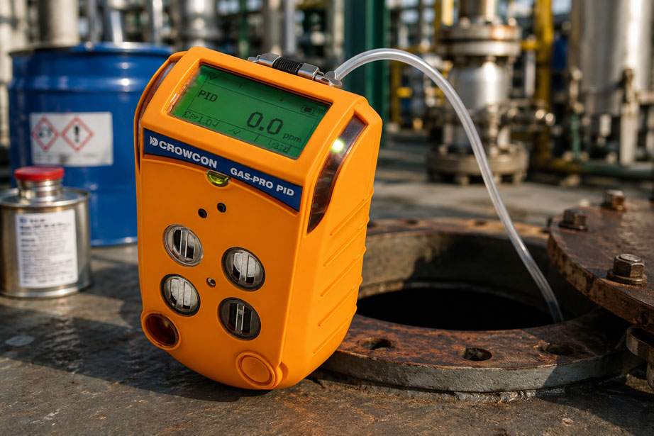 VOC Messung mit PID Gasmessgerät und 10,6 eV Sensor