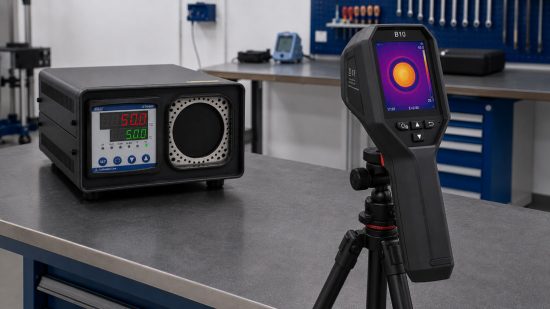 Wärmebildkamera Kalibrierung mit WIKA CTI5000 und HIKMICRO B10