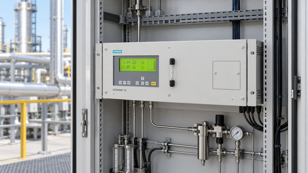 Gasanalysator mit Wasserabscheider – Kondensat sicher aus dem Messgas entfernen