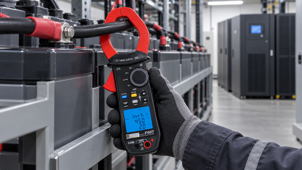 Ripple Strom in USV Batteriesträngen richtig messen